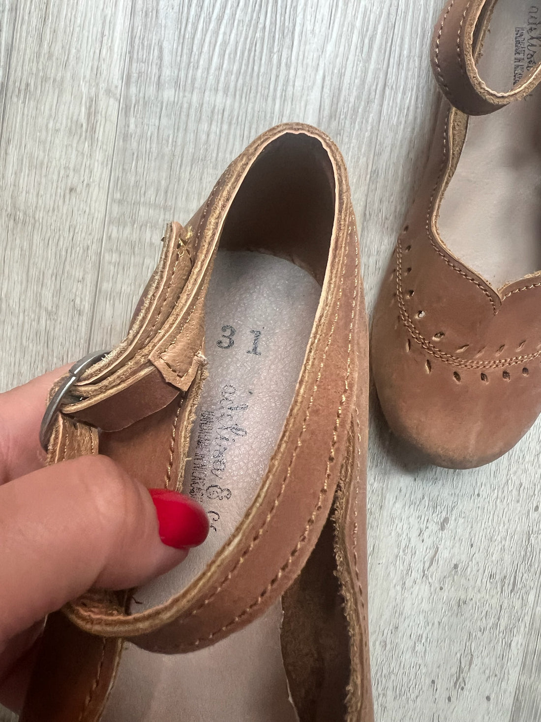 Adelisa & Co Leather Mary Janes