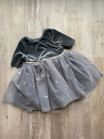 Zunie Grey Sparkle Dress