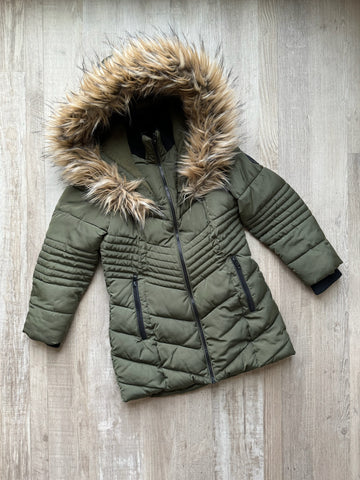 Diesel Green Puffer Coat
