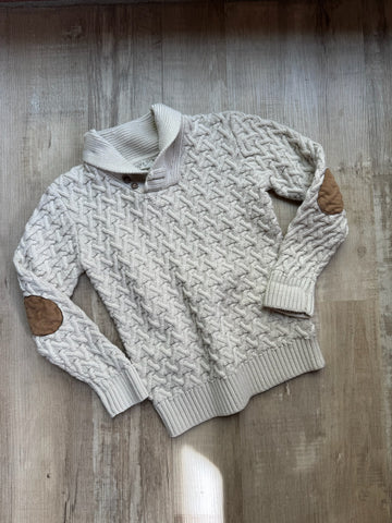 Hope & Henry Cream Sweater