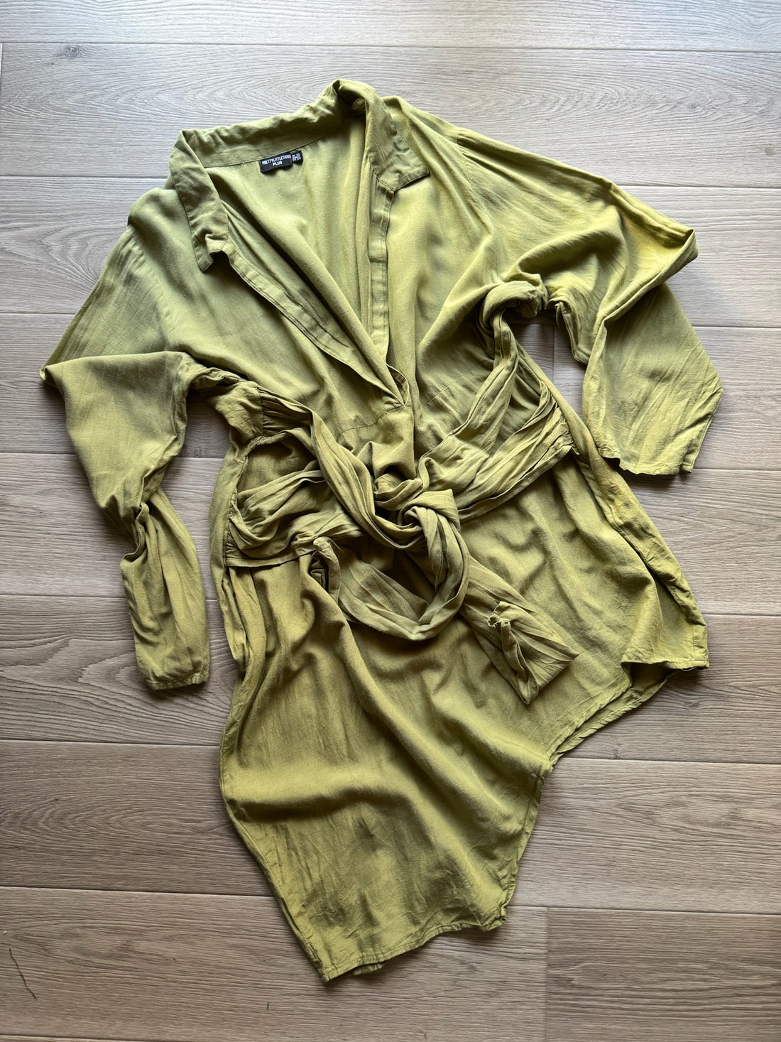PrettyLittleThing Green Dress