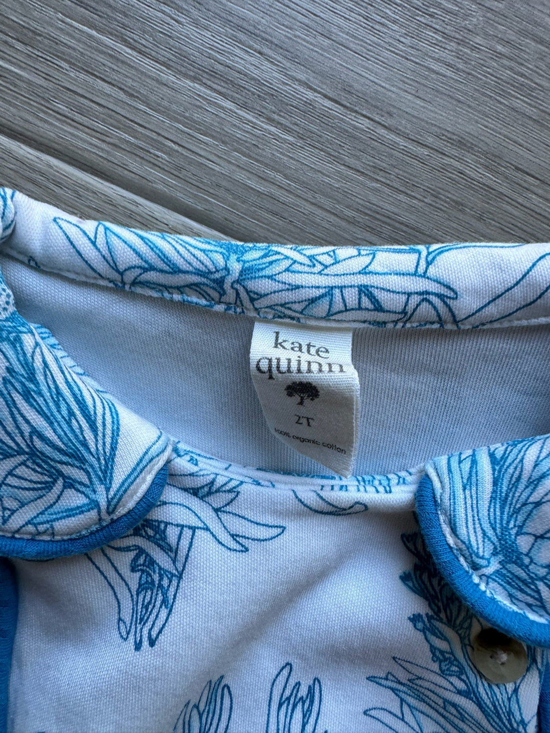 Kate Quinn Blue Floral Dress
