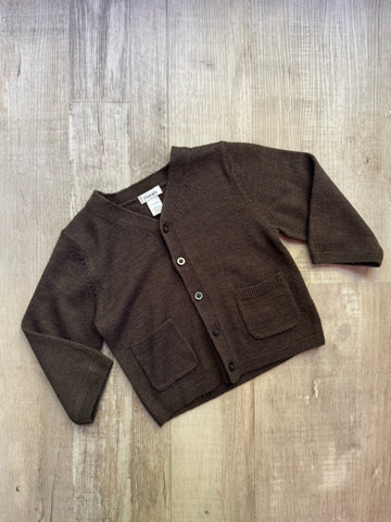 Threads Brown Wool Cardigan