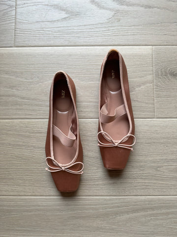Zara Ballet Slipper Shoes NEW