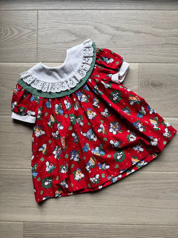 Youngland Vintage Christmas Dress - AS IS
