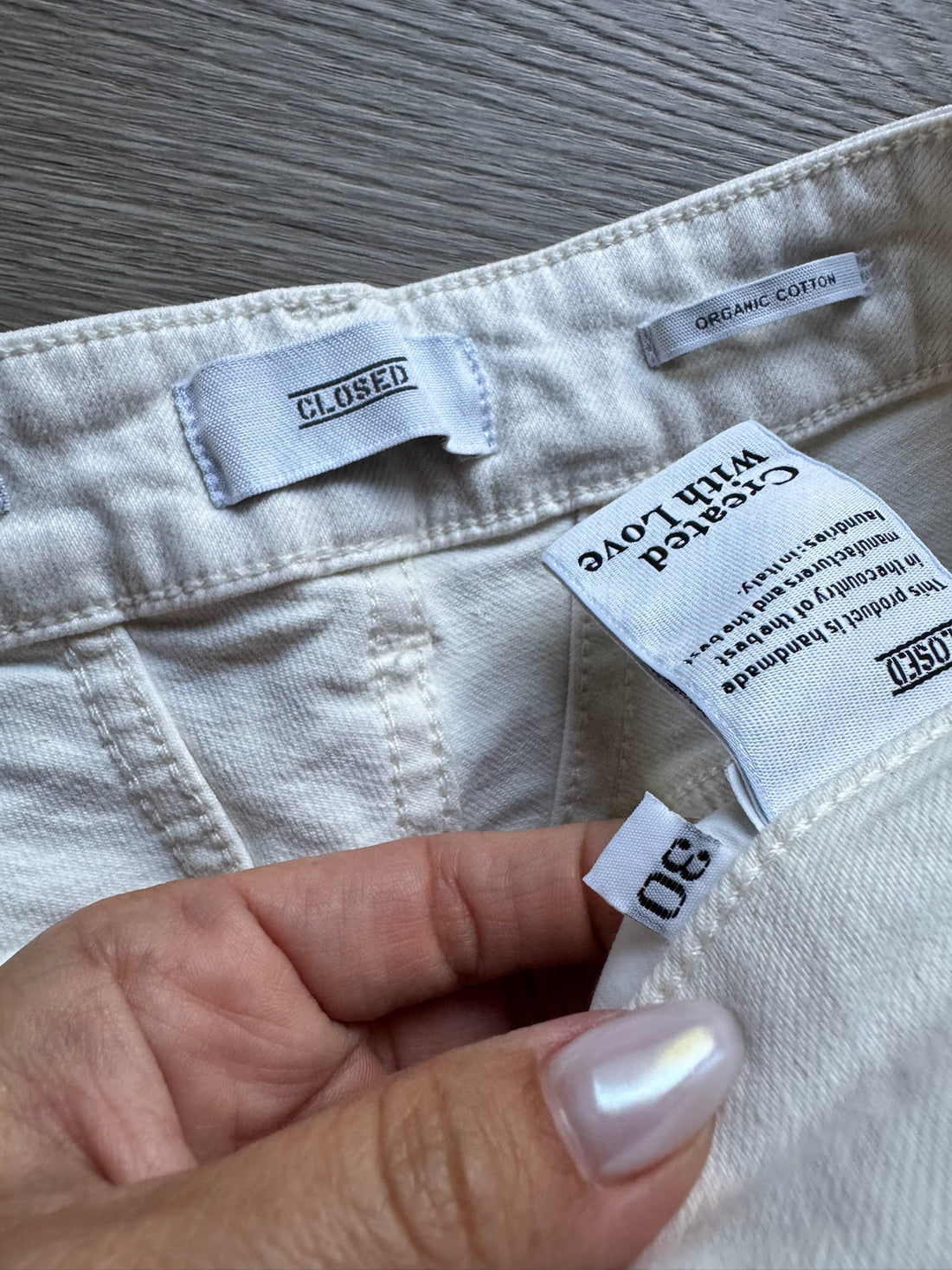 Closed White Denim Jeans