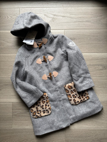 Montgomery Grey Wool Coat - NEW