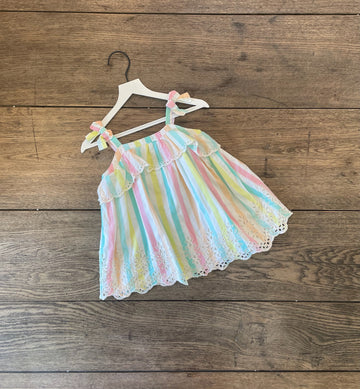 Gap Rainbow Striped Dress