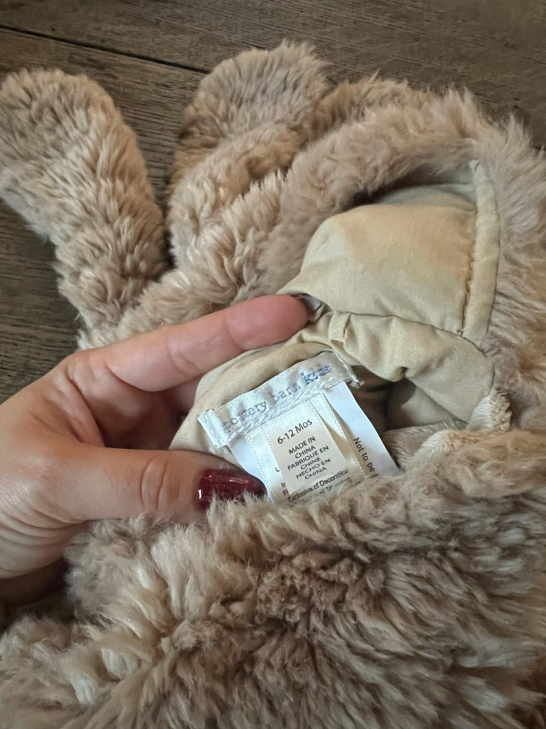 Pottery Barn Kids Bunny Suit