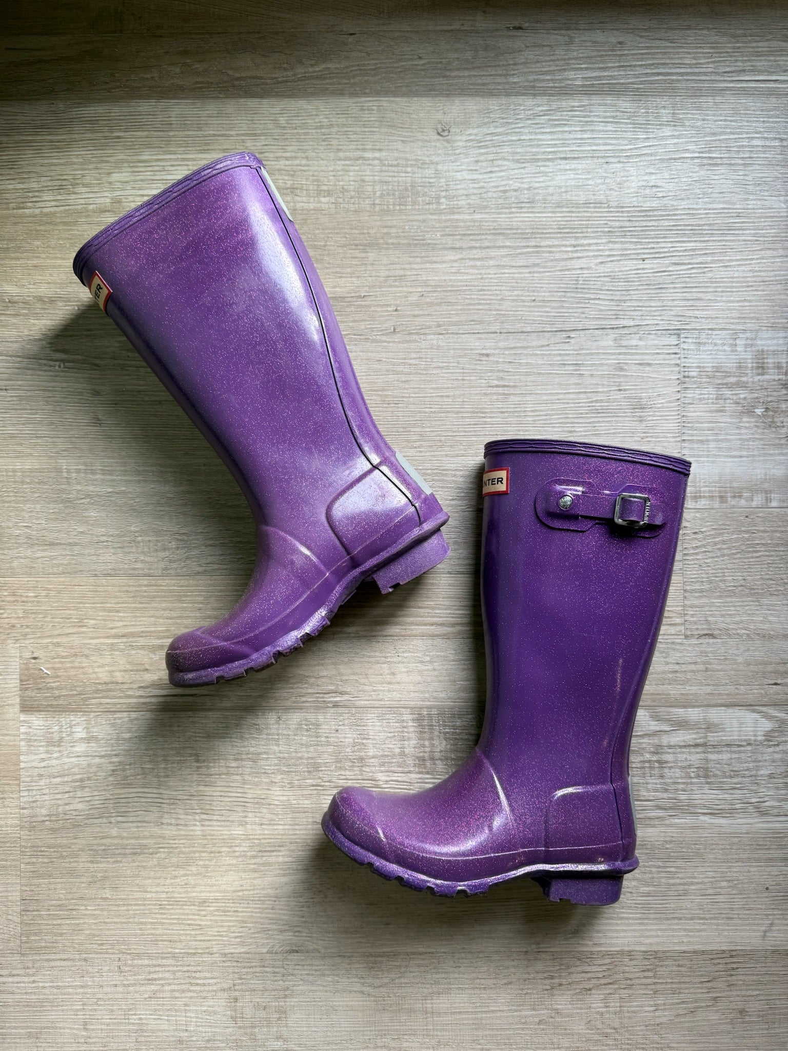Hunter Purple Boots