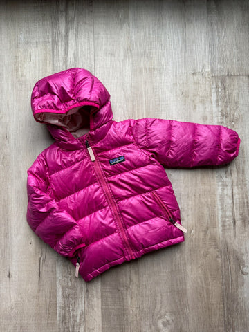 Patagonia Pink Down Coat
