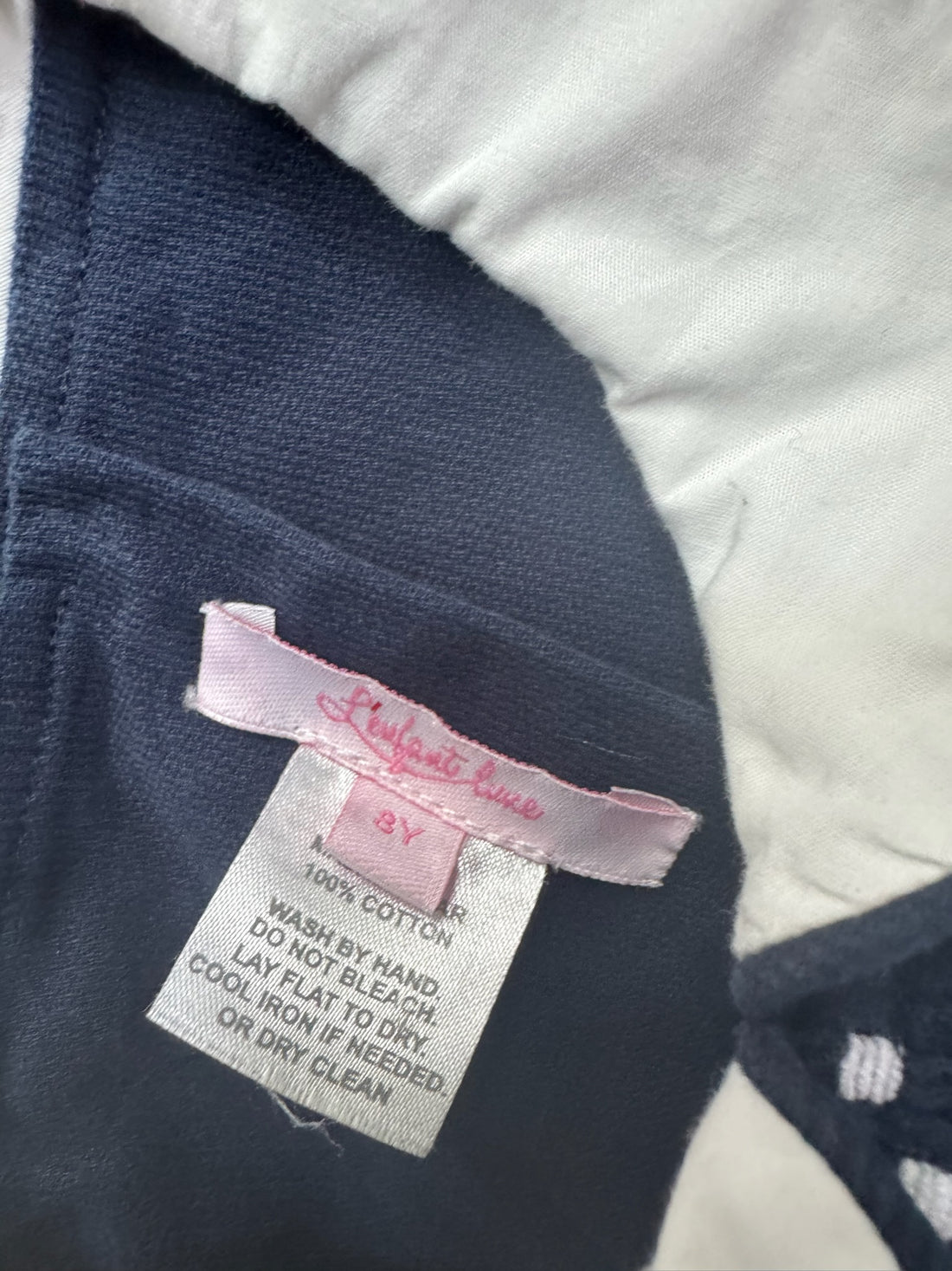 Boutique Navy Smocked Dress