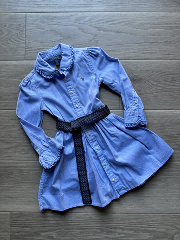 Polo Ralph Lauren Blue Button Down Dress