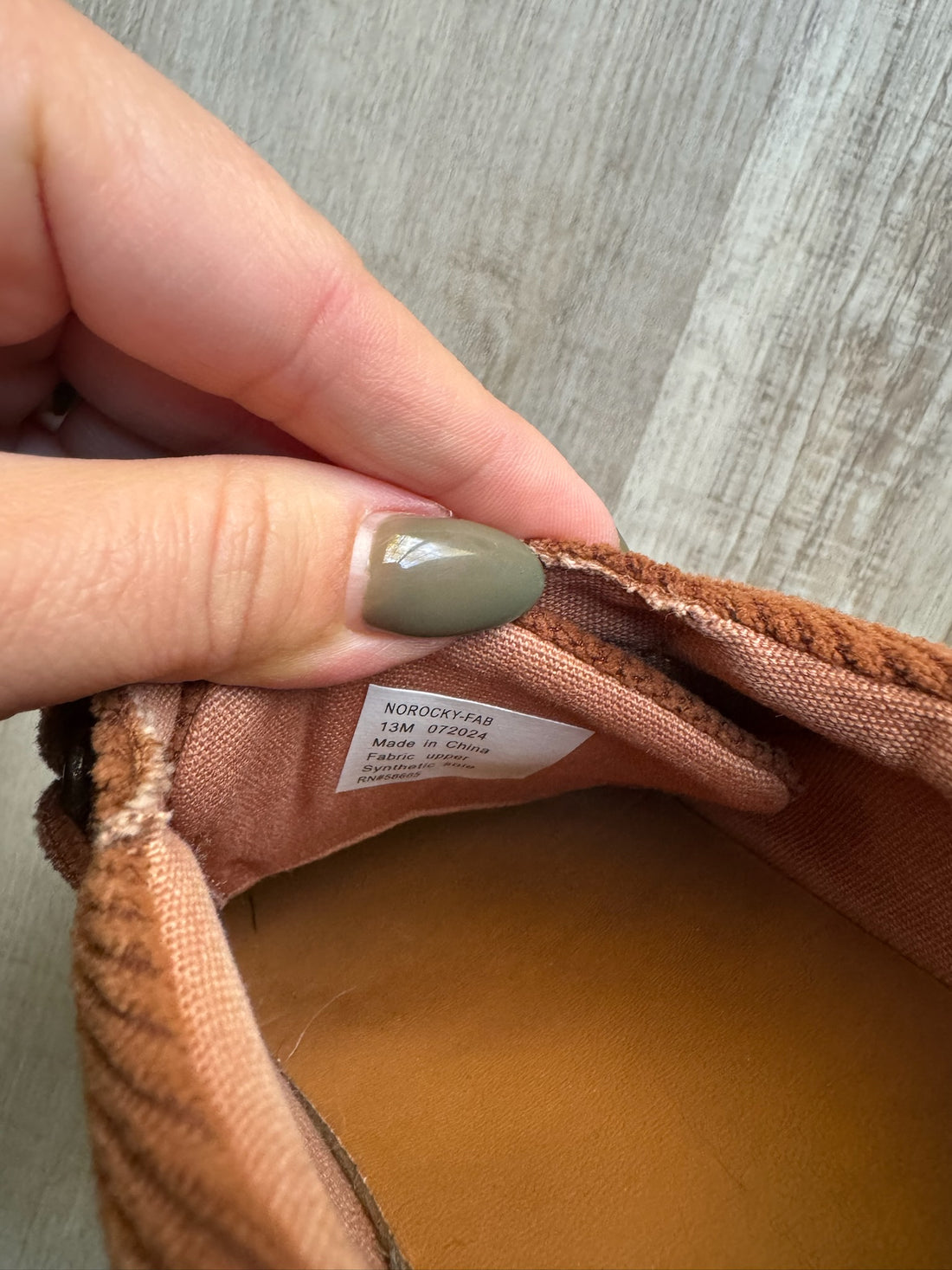 Nordstrom Brown Cord Shoes