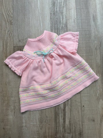 Mine Alone Vintage Pink Sweater Dress