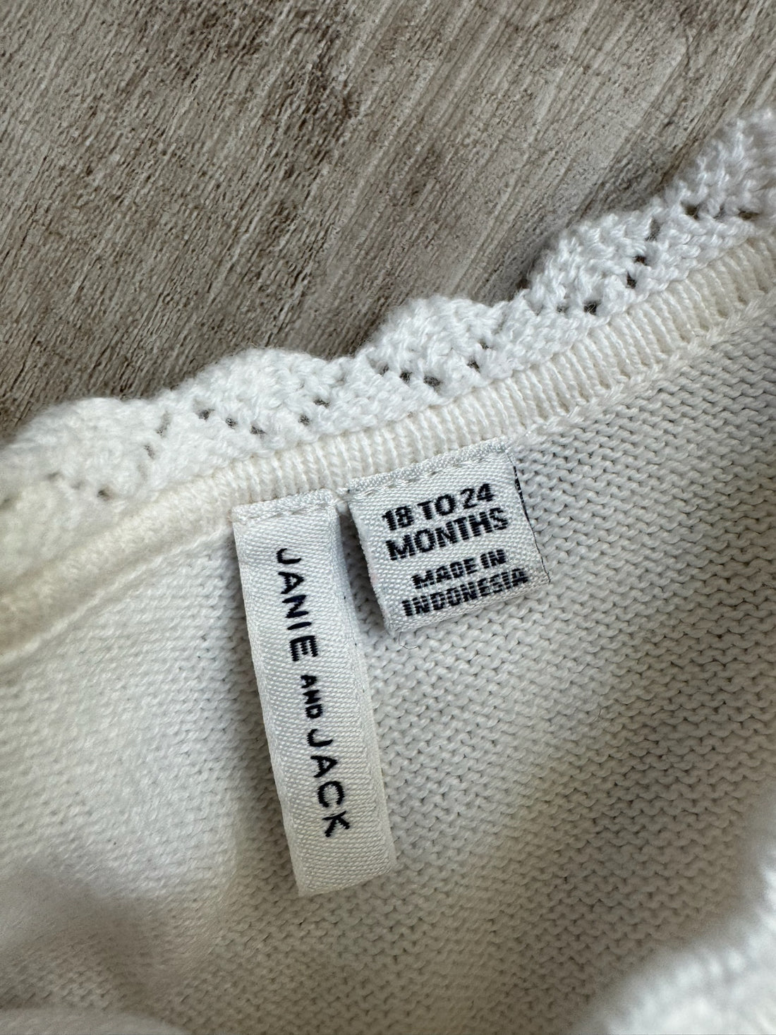 Janie & Jack Swan Cardigan