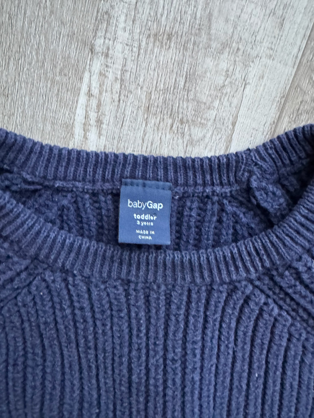 Baby Gap Navy Knit Sweater