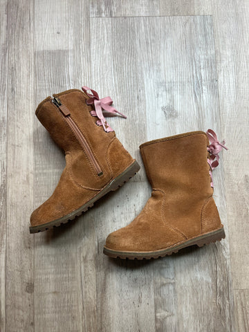 UGGs Brown w/ Pink Ribbons AS IS
