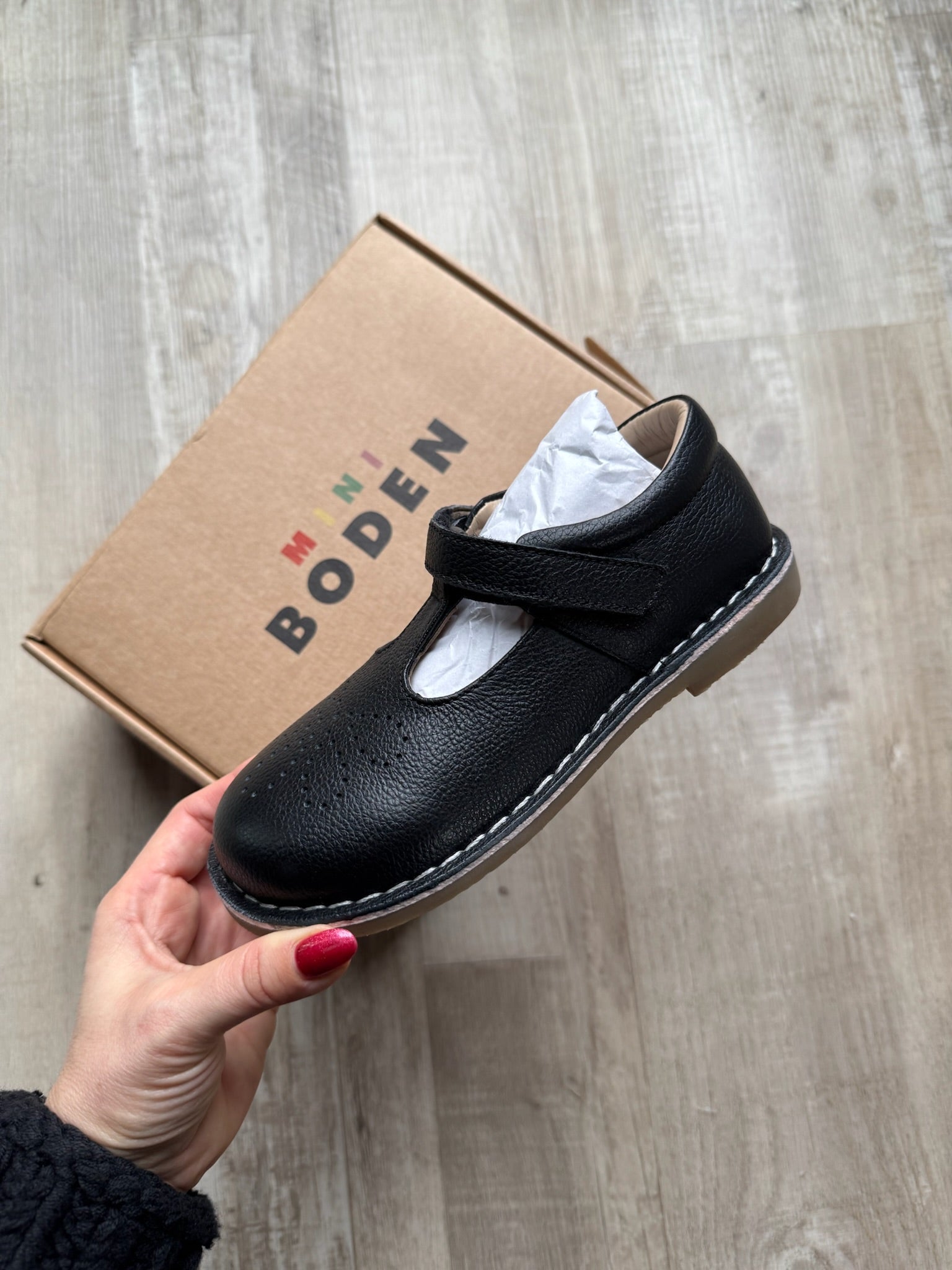 Boden Black Mary Janes - NEW