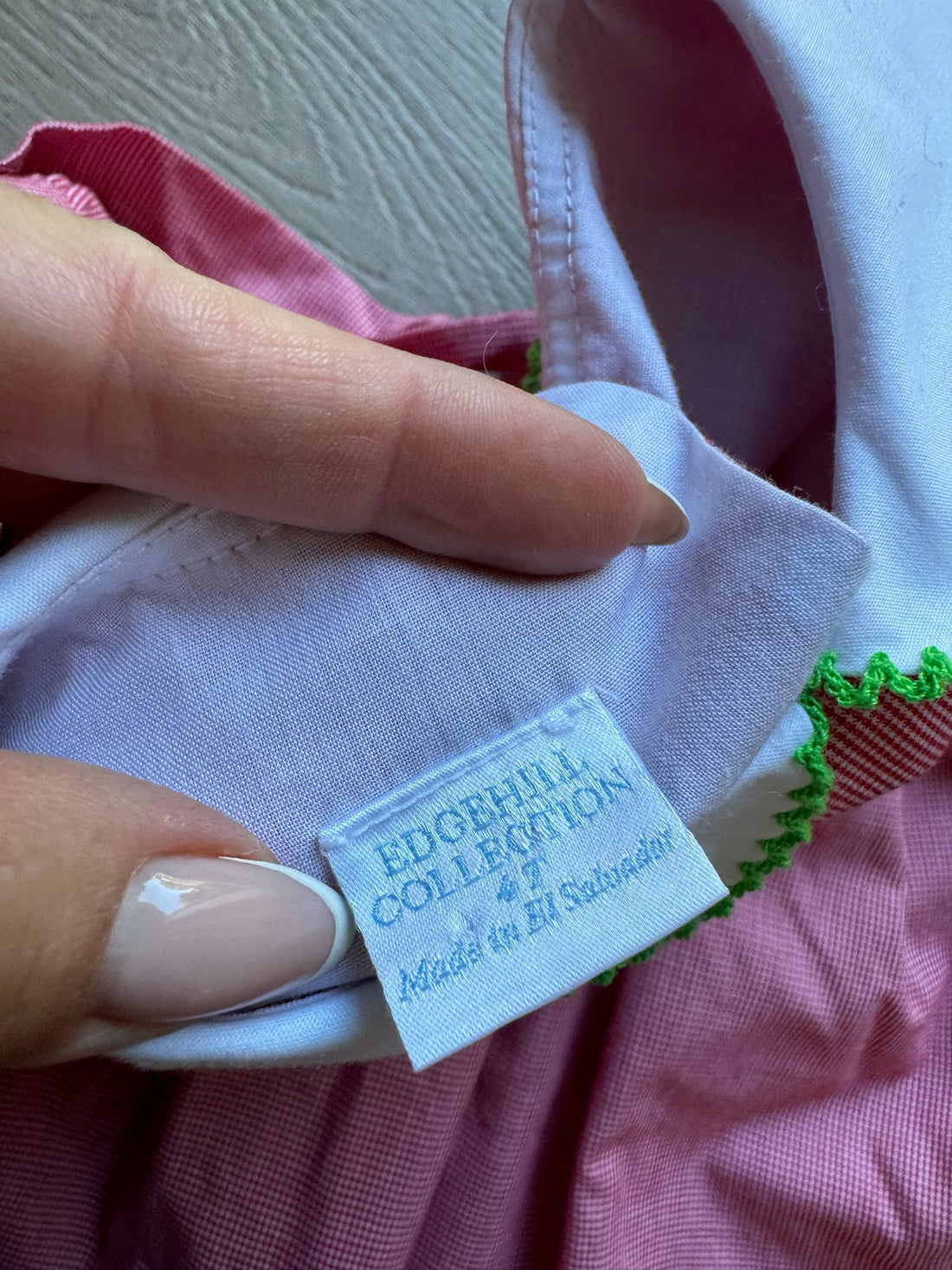 Edgehill Christmas Smocked Dress