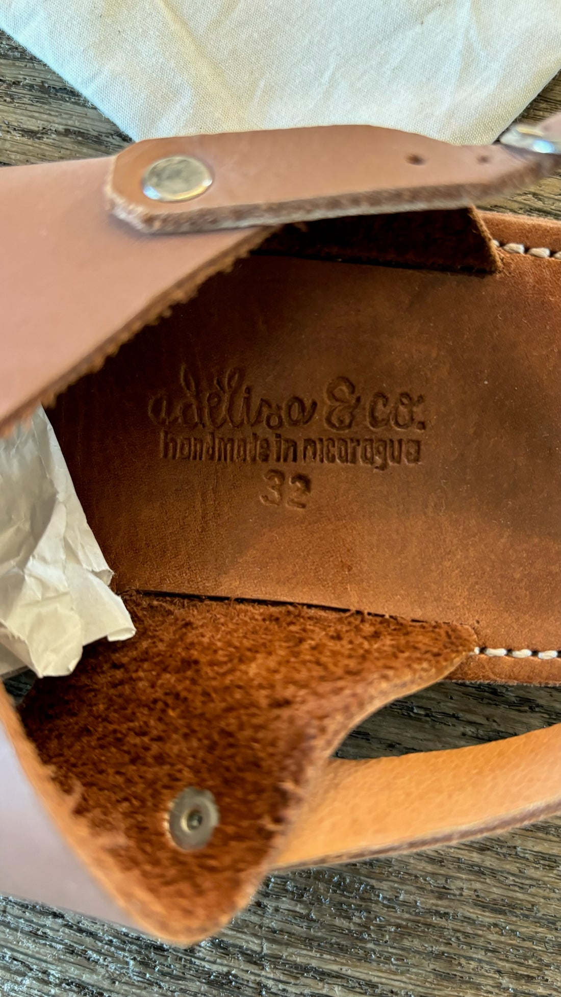 Adelisa & Co Leather Sandals