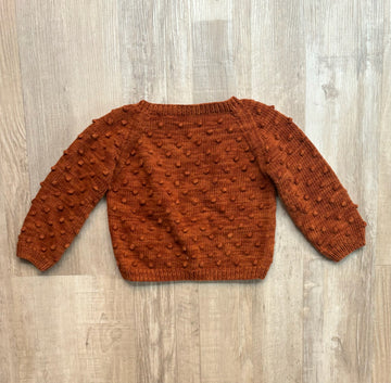 Misha & Puff Rust Cotton Sweater
