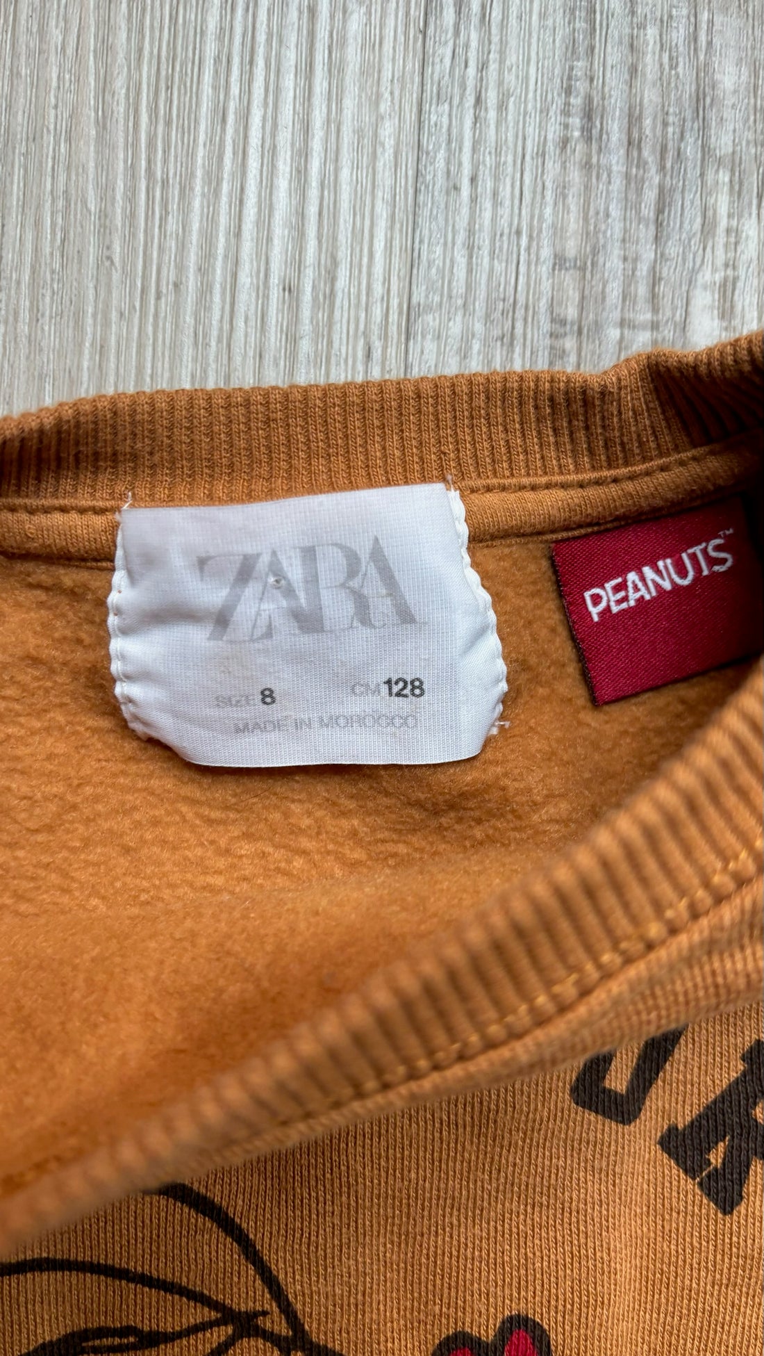 Zara Peanuts Pullover