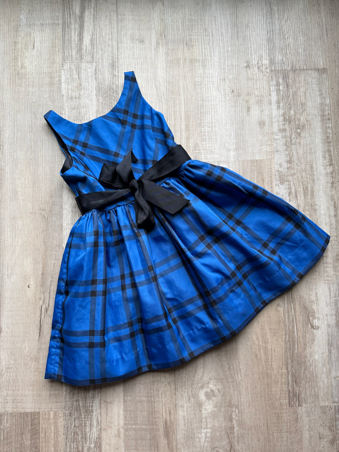 Polo Ralph Lauren Blue Plaid Dress