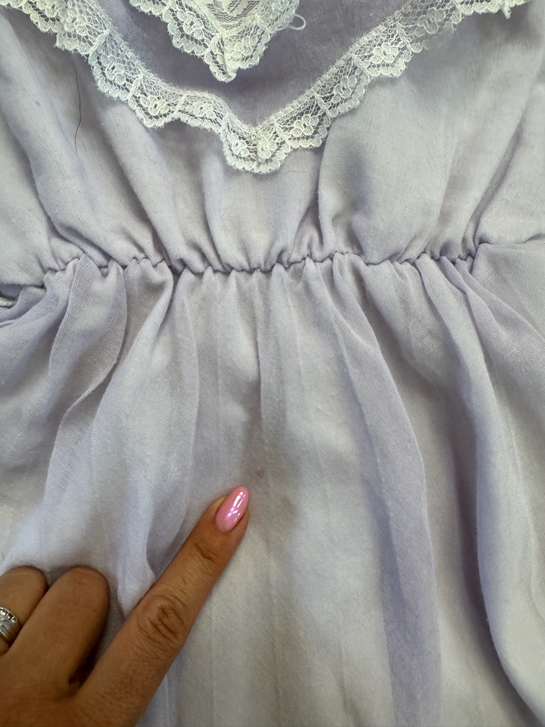 Mikes Girl Purple Vintage Dress - AS IS