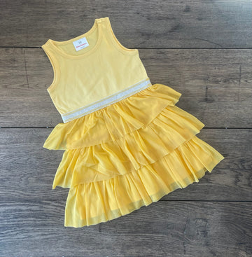Hanna Andersson Yellow Tulle Dress