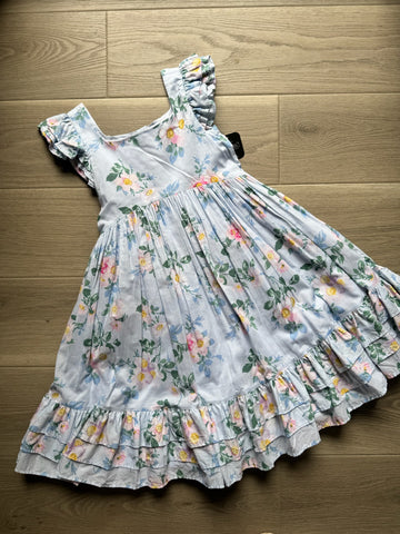 Janie & Jack Blue Floral Dress