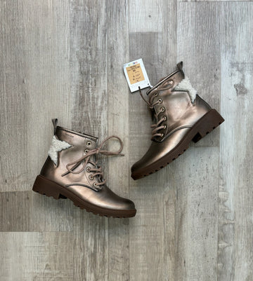 Geox Gold Boots - NEW