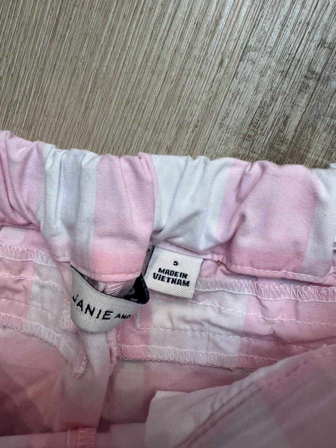 Janie & Jack Pink Plaid Pants