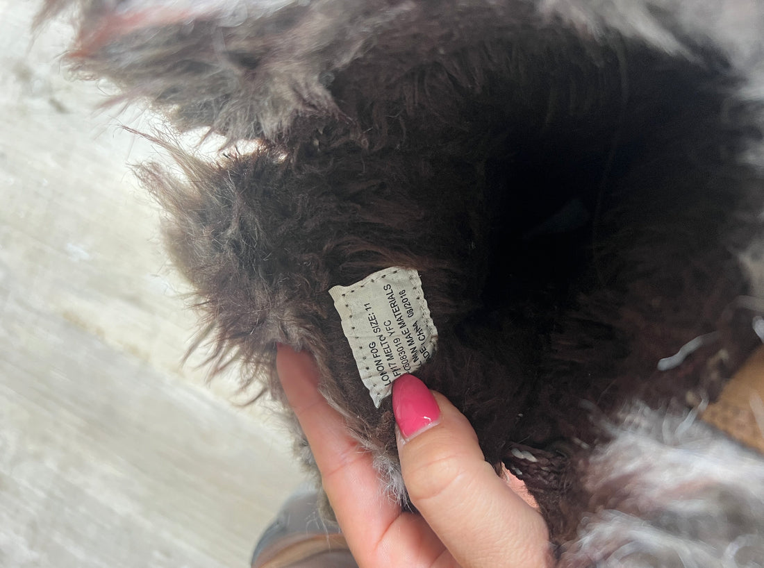 Brown Boots w/ Fur