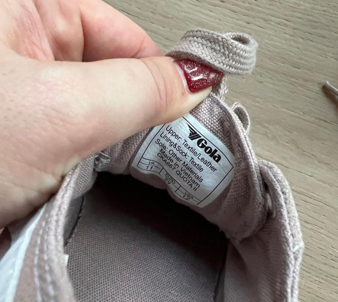 Blush Gola Sneakers