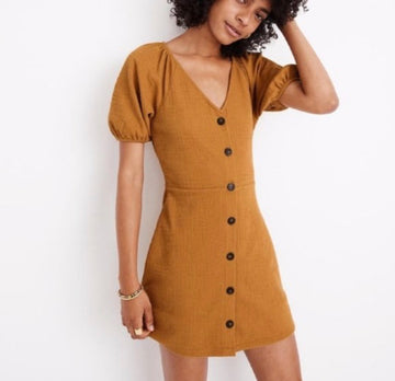 Madewell Mustard Dress