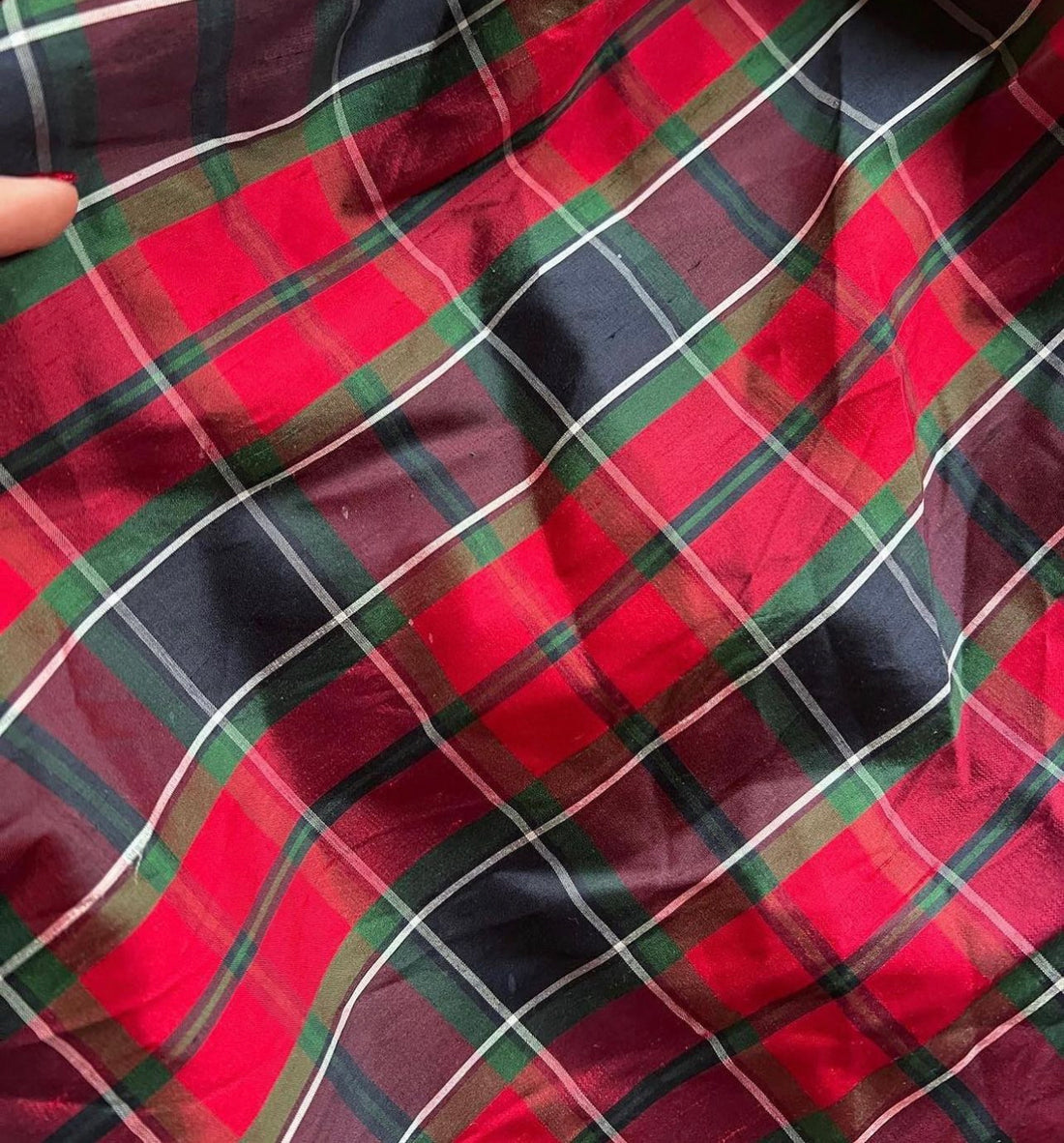 Janie & Jack Silk Holiday Dress