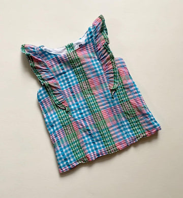 Janie & Jack Plaid Tank
