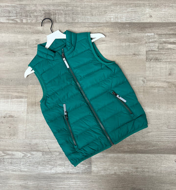 Hanna Andersson Green Puffer Vest