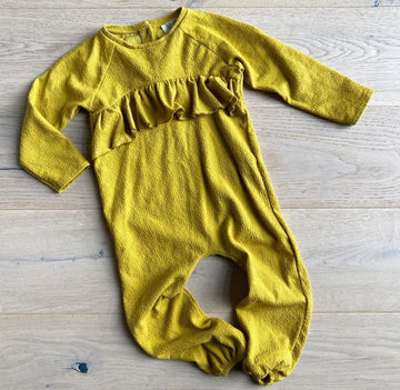 Zara Mustard Romper