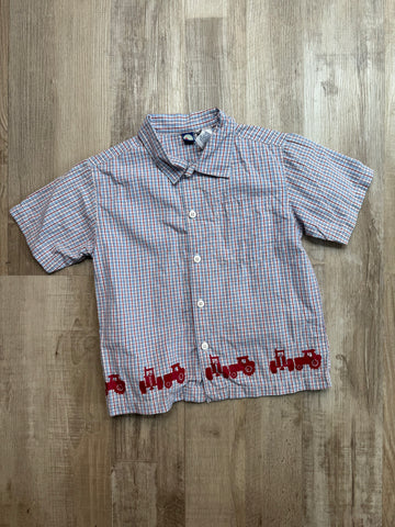 Gymboree Vintage Tractor Button Down