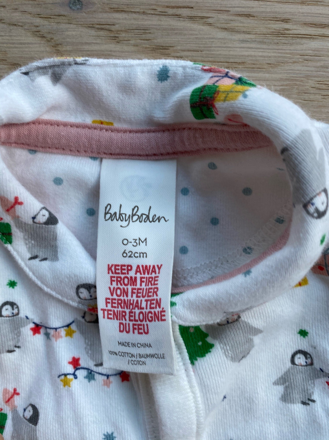 Baby Boden Christmas Sleeper