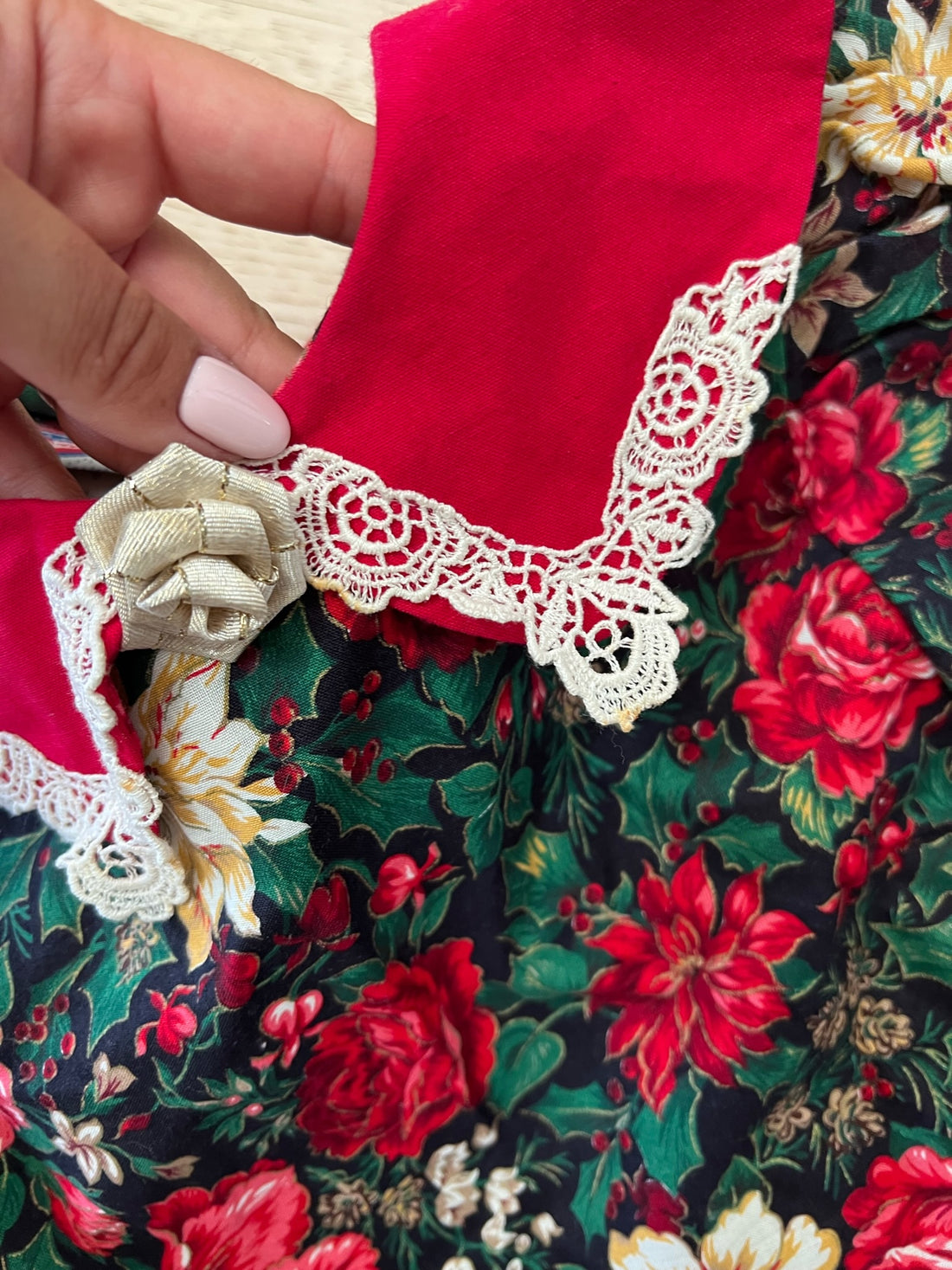 Vintage Floral Dress