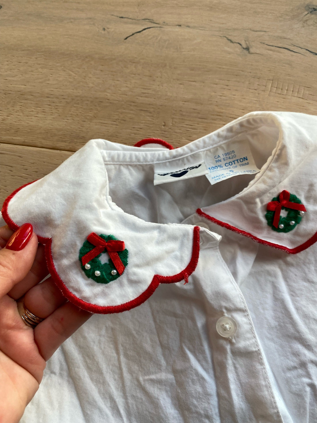 Vintage Christmas Top