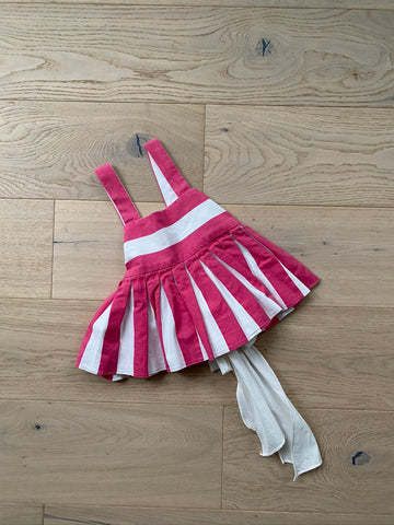 Helena Pink/White Sash Top