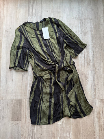 Zara Dress Green Black - W