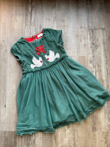 Mini Boden Tulle Dove Dress AS IS