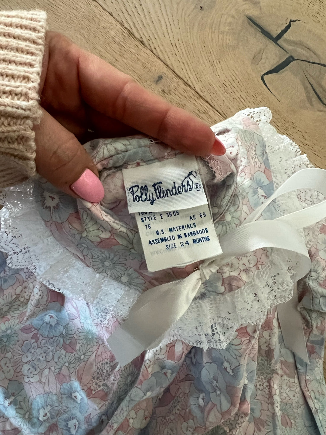 Vintage Polly Flinders Dress