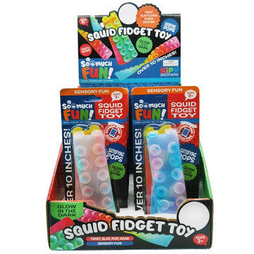 So Much Fun! Glow In The Dark Twist Fidget Toy - 24/Display