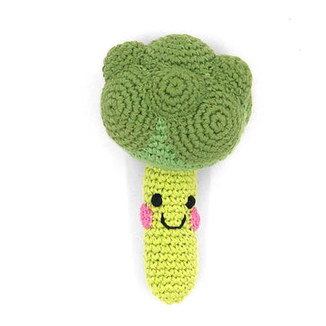 Handmade Rattle - Broccoli